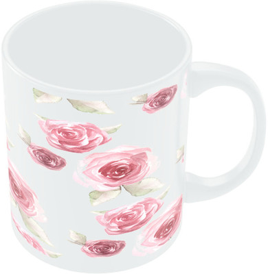 7% OFF on PosterGuy Pink Flowers Ceramic Mug 300 ml 7% OFF on PosterGuy Pink Flowers Ceramic Mug 300 ml