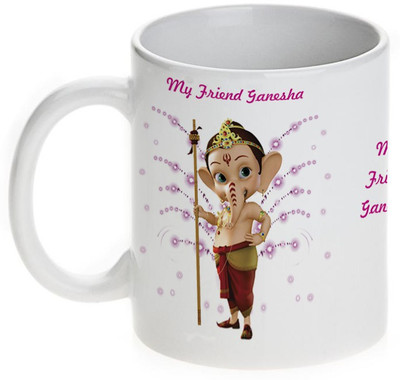 63% OFF on Mugwala Bal Ganesh Ceramic Mug 330 ml 63% OFF on Mugwala Bal Ganesh Ceramic Mug 330 ml