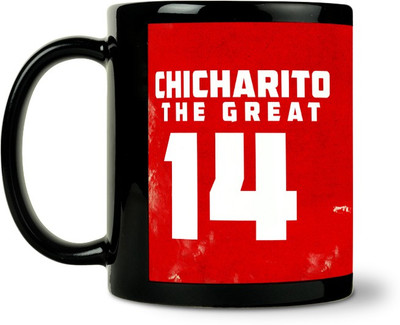 36% OFF on ShopMantra Chicharito The Great Footballer Ceramic Mug 300 ml
