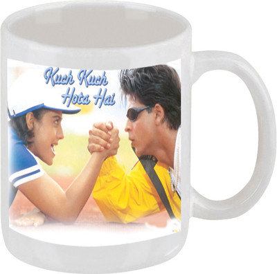 28% OFF on Ellicon 10 Kuch Kuch Hota Hai Ceramic Mug 325 ml