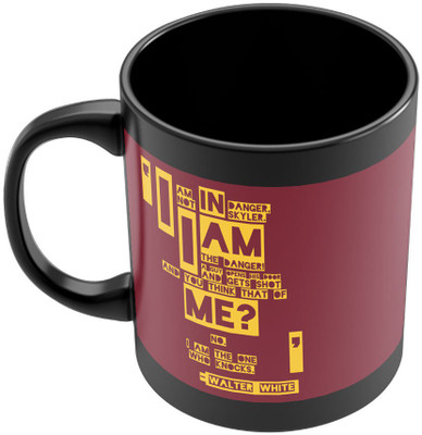 8% OFF on PosterGuy I Am The Danger Walter White Quote Breaking Bad Typography TV Series Inspired Ceramic Mug 280 ml 8% OFF on PosterGuy I Am The Danger Walter White Quote Breaking Bad Typography TV Series Inspired Ceramic Mug 280 ml