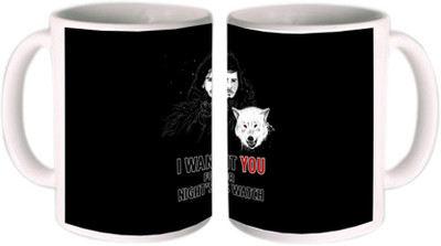25% OFF on Shopkeeda I Want You For Night's Watch Ceramic Mug 350 ml 25% OFF on Shopkeeda I Want You For Night's Watch Ceramic Mug 350 ml