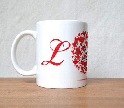 60% OFF on StyBuzz I love you heart tree art valentine Porcelain Mug 300 ml 60% OFF on StyBuzz I love you heart tree art valentine Porcelain Mug 300 ml