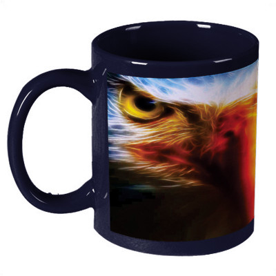 56% OFF on Amy Multicolor Eagle Dark Blue Ceramic Mug 330 ml 56% OFF on Amy Multicolor Eagle Dark Blue Ceramic Mug 330 ml