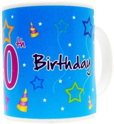 10% OFF on Everyday Gifts General Quote Gift For 40th Happy Birthday Ceramic Mug 400 ml