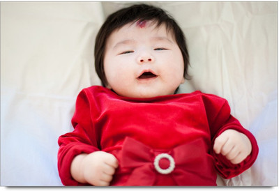 34% OFF on Cute Baby Smile Paper Print