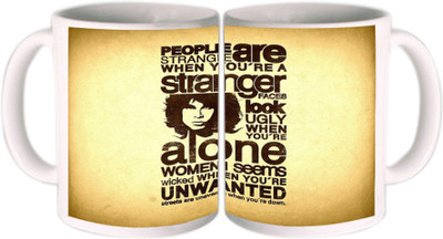 62% OFF on Shopkeeda People Are Strange Ceramic Mug 350 ml 62% OFF on Shopkeeda People Are Strange Ceramic Mug 350 ml