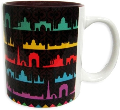 10% OFF on The Bombay Store Mumbai Skyline Ceramic Mug 10% OFF on The Bombay Store Mumbai Skyline Ceramic Mug