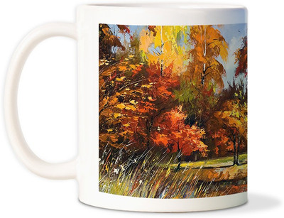 87% OFF on AMY Paint Garden Beauty Ceramic Mug 87% OFF on AMY Paint Garden Beauty Ceramic Mug