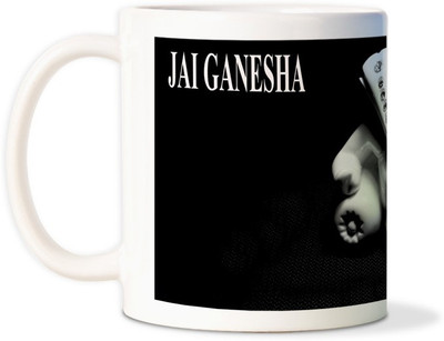 75% OFF on AMY Jai Ganesha Worshipcoffee Ceramic Mug