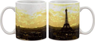 15% OFF on Artifa Paris Love Porcelain, Ceramic Mug 350 ml 15% OFF on Artifa Paris Love Porcelain, Ceramic Mug 350 ml