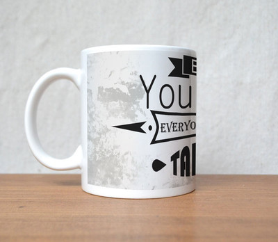 60% OFF on StyBuzz Be Your Self Everything Porcelain Mug 300 ml 60% OFF on StyBuzz Be Your Self Everything Porcelain Mug 300 ml