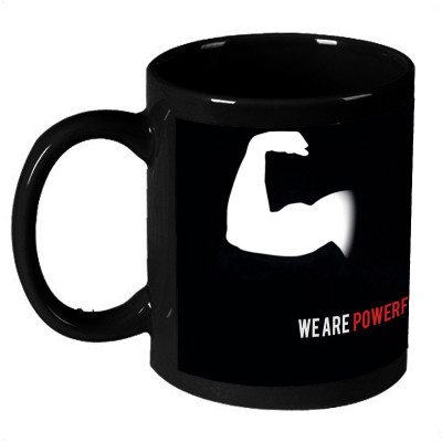 72% OFF on AMY We Are Powerful Quote Ceramic Mug 72% OFF on AMY We Are Powerful Quote Ceramic Mug