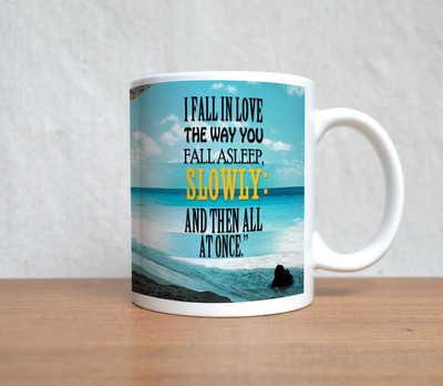 60% OFF on StyBuzz Fall in Love Porcelain Mug 300 ml 60% OFF on StyBuzz Fall in Love Porcelain Mug 300 ml