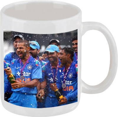 28% OFF on Ellicon C175 India Team Coffee Ceramic Mug 325 ml