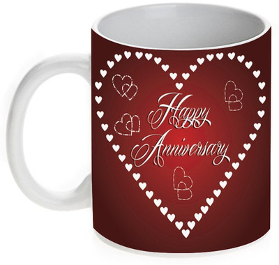 77% OFF on Mugwala Anniversary-Love Valentine Ceramic Mug 330 ml 77% OFF on Mugwala Anniversary-Love Valentine Ceramic Mug 330 ml