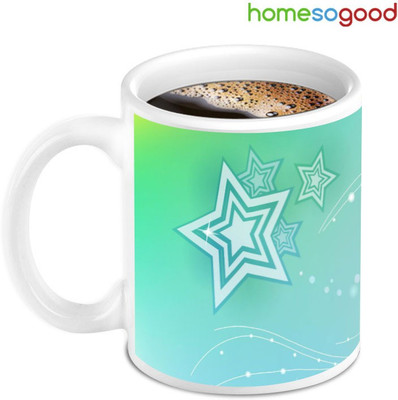 41% OFF on Homesogood The Glowing Stars Ceramic Mug 280 ml 41% OFF on Homesogood The Glowing Stars Ceramic Mug 280 ml