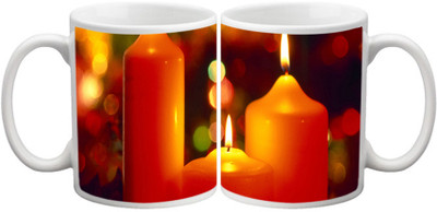 62% OFF on Shopkeeda Christmas SKMGCHMS035365 Ceramic Mug