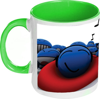41% OFF on AMY House Music Smileys Inside Green Coffee Ceramic Mug 41% OFF on AMY House Music Smileys Inside Green Coffee Ceramic Mug