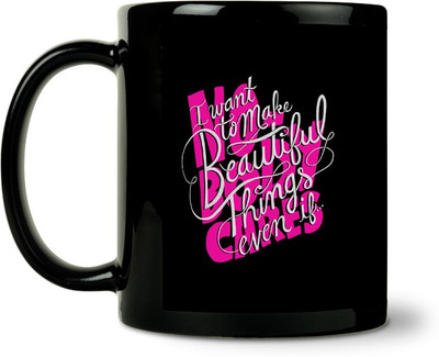 36% OFF on ShopMantra Beautiful Quote Ceramic Mug 300 ml 36% OFF on ShopMantra Beautiful Quote Ceramic Mug 300 ml