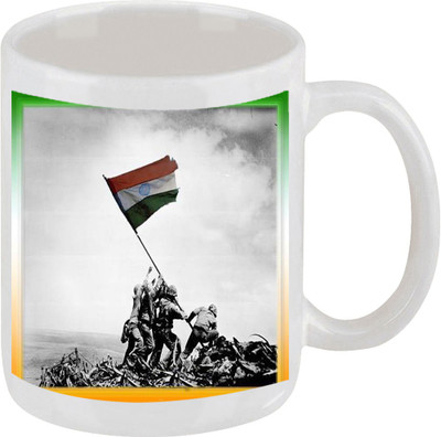 28% OFF on Ellicon E164 Army Day India Ceramic Mug 325 ml 28% OFF on Ellicon E164 Army Day India Ceramic Mug 325 ml