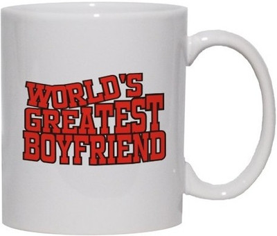 Snoogg World's greatest boyfriend Ceramic Mug Snoogg World's greatest boyfriend Ceramic Mug