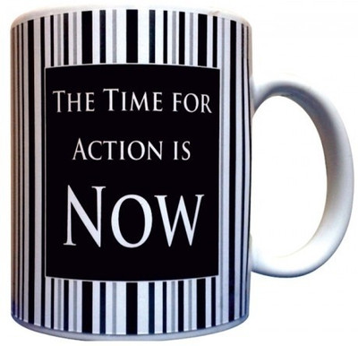 23% OFF on Everyday Gifts Corporate Gift for Action is Now Ceramic Mug 400 ml