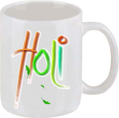 28% OFF on Ellicon C65 Happy Holi Coffee Ceramic Mug 325 ml 28% OFF on Ellicon C65 Happy Holi Coffee Ceramic Mug 325 ml