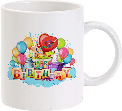 50% OFF on Lolprint 06 Happy Birthday Balloons Ceramic Mug 325 ml 50% OFF on Lolprint 06 Happy Birthday Balloons Ceramic Mug 325 ml