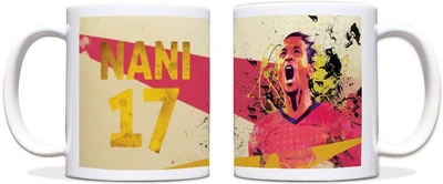 60% OFF on ShopMantra Nani Footballer Artwork Black Ceramic Mug 300 ml