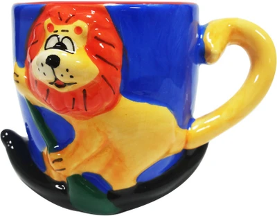 24% OFF on Returnfavors 3D Tiger Hand-Crafted Blue Coffee Ceramic Mug 24% OFF on Returnfavors 3D Tiger Hand-Crafted Blue Coffee Ceramic Mug