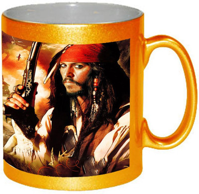 57% OFF on AMY Captain Jack Sparrow With Gun coffee Ceramic Mug