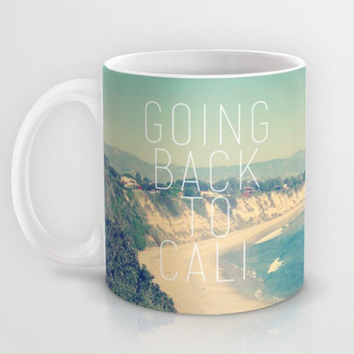 58% OFF on Astrode Going Back To Cali Ceramic Mug 325 ml