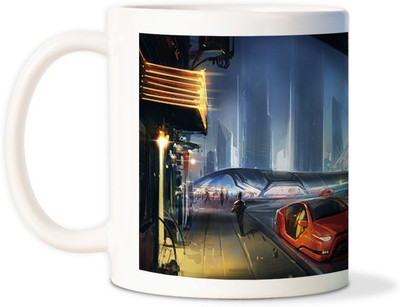 83% OFF on Amy Wonder City Beautiful Coffee Ceramic Mug 83% OFF on Amy Wonder City Beautiful Coffee Ceramic Mug