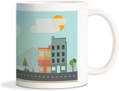 68% OFF on Shoprock Vector cartoon city scene Coffee Ceramic Mug 450 ml 68% OFF on Shoprock Vector cartoon city scene Coffee Ceramic Mug 450 ml