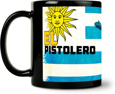 36% OFF on ShopMantra Luis Suarez Uruguay Football Ceramic Mug 300 ml