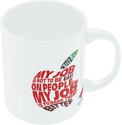 18% OFF on PosterGuy Nasscom 10000 Startups Steve Jobs Apple Quote Motivational Ceramic Mug 300 ml 18% OFF on PosterGuy Nasscom 10000 Startups Steve Jobs Apple Quote Motivational Ceramic Mug 300 ml