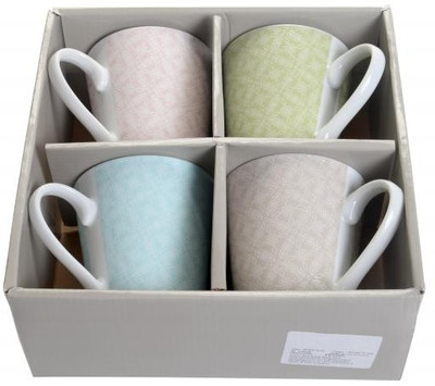 40% OFF on Fennel Self Design Ceramic Mug 180 ml, Pack of 4 40% OFF on Fennel Self Design Ceramic Mug 180 ml, Pack of 4