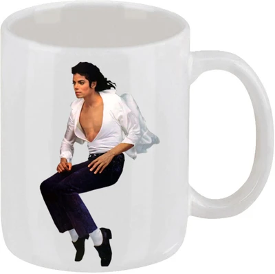 28% OFF on Ellicon E46 Michael Jackson Ceramic Mug 325 ml
