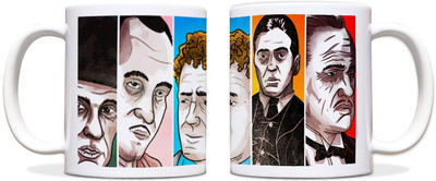 60% OFF on ShopMantra Godfather Artwork Black Ceramic Mug 300 ml 60% OFF on ShopMantra Godfather Artwork Black Ceramic Mug 300 ml