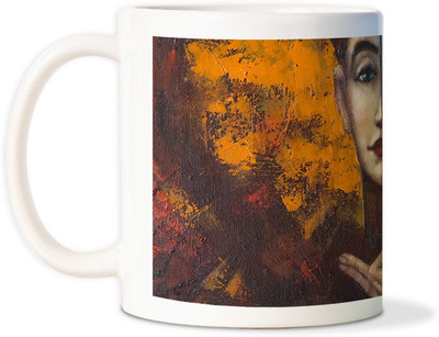 87% OFF on AMY Two Faced Beauty Ceramic Mug 87% OFF on AMY Two Faced Beauty Ceramic Mug