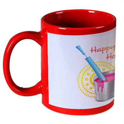 68% OFF on AMY 3d Holi Bucket & Pichkari Red Ceramic Mug 325 ml 68% OFF on AMY 3d Holi Bucket & Pichkari Red Ceramic Mug 325 ml