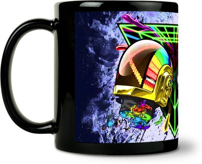 36% OFF on ShopMantra Daft Punk Hitting Head Ceramic Mug 300 ml