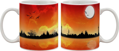 15% OFF on Artifa Sunset City Art Porcelain, Ceramic Mug 350 ml 15% OFF on Artifa Sunset City Art Porcelain, Ceramic Mug 350 ml