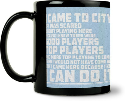 36% OFF on ShopMantra Edin Dzeko Man City Ceramic Mug 300 ml