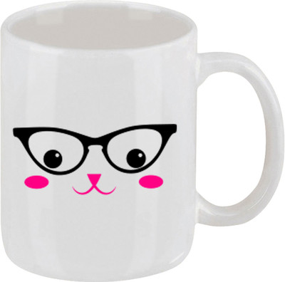 28% OFF on Ellicon C18 Cute Cat Face Coffee Ceramic Mug 325 ml 28% OFF on Ellicon C18 Cute Cat Face Coffee Ceramic Mug 325 ml