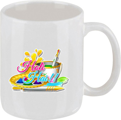 28% OFF on Ellicon C76 Holi Hai Coffee Ceramic Mug 325 ml 28% OFF on Ellicon C76 Holi Hai Coffee Ceramic Mug 325 ml