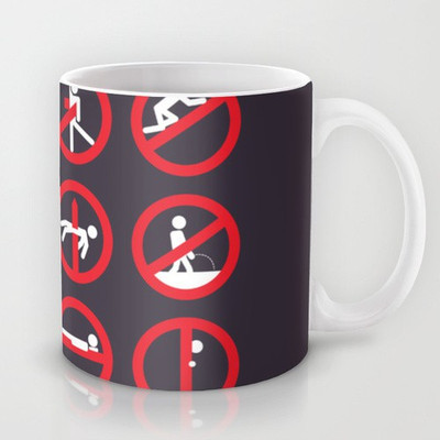 41% OFF on Astrode Not Permitted Ceramic Mug 325 ml