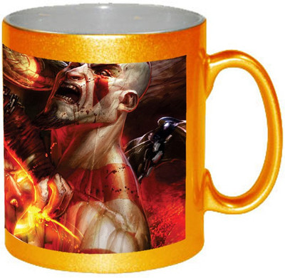 57% OFF on AMY 3d Blasting God Of War Fight coffee Ceramic Mug