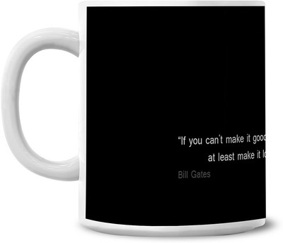 50% OFF on Lovely Collection Bill Gates Quote Ceramic Mug 50% OFF on Lovely Collection Bill Gates Quote Ceramic Mug